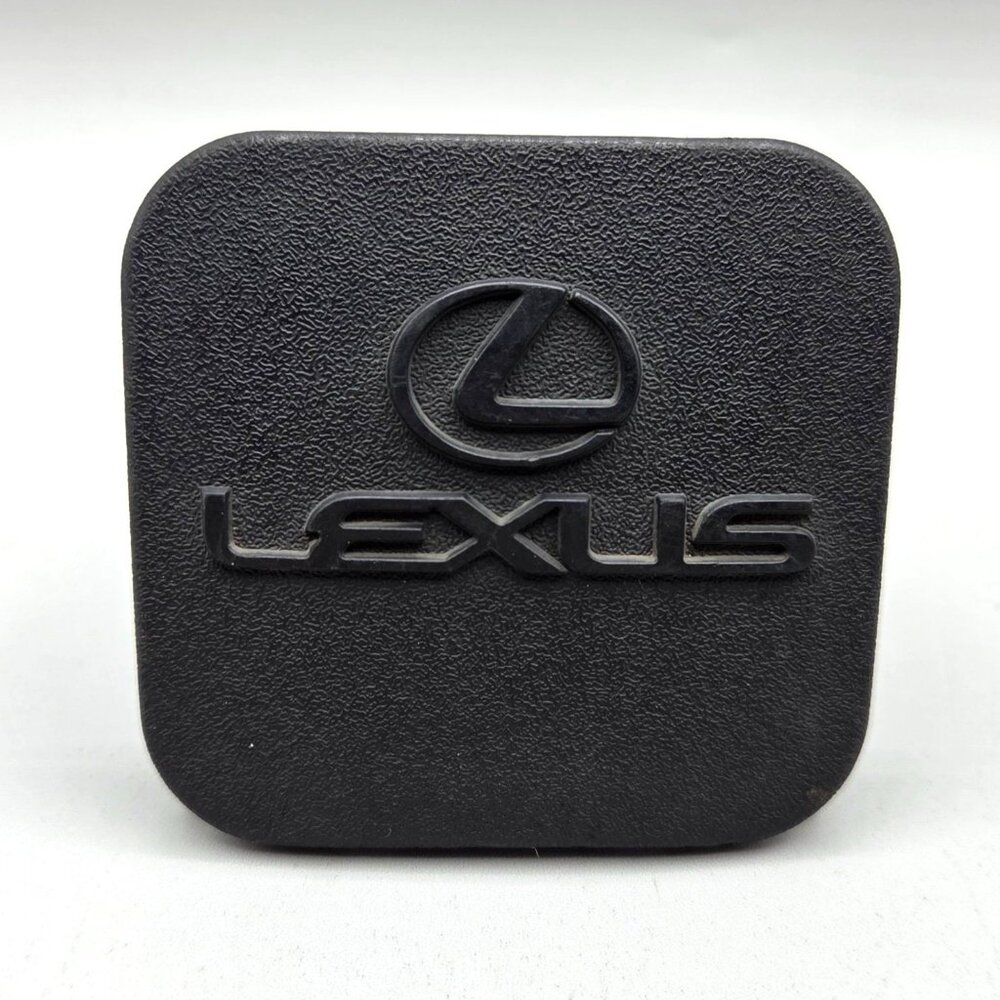 Lexus Trailer Hitch Cover Square Black Plastic Oem Insert For Tow Receiver 2 In